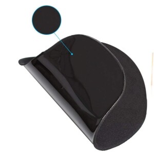 Muismat met Gel Support Zwart