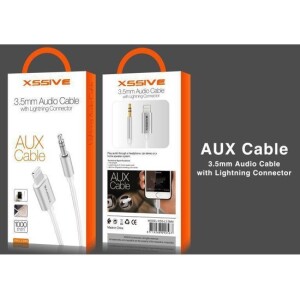 Xssive AUX kabel voor iPhone – Lightning naar 3.5mm male