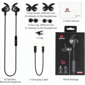 Abingo S8 - Draadloze oordopjes