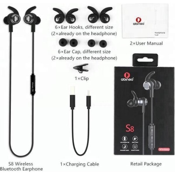 Abingo S8 - Draadloze oordopjes