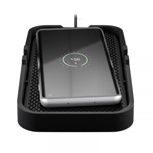 Draadloze oplaadmat voor de auto - Qi Goobay snelle draadloze oplader