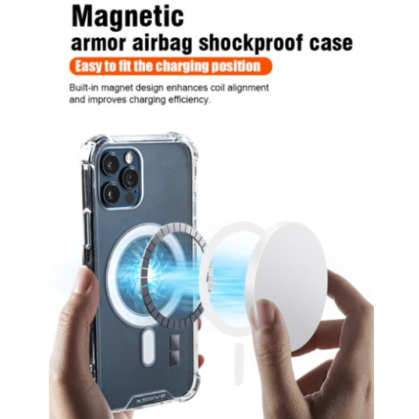 Xssive shockproof back cover - Transparant - iPhone 12 Mini