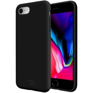 Siliconen back cover - Zwart - iPhone 7/8/SE 2020