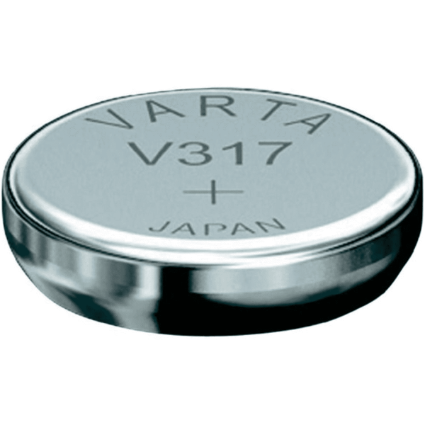 1x VARTA V317 knoopcel batterij