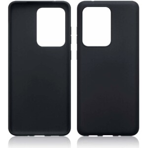 Siliconen back cover - Zwart - Galaxy S20 Ultra