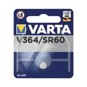 1x VARTA V364 knoopcel batterij