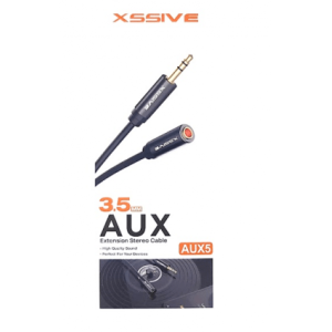 Xssive 3.5MM Aux verlengkabel - Stereo kabel - AUX5/1 Meter