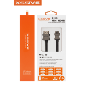 Xssive SLIM Mini HDMI Kabel - 3m